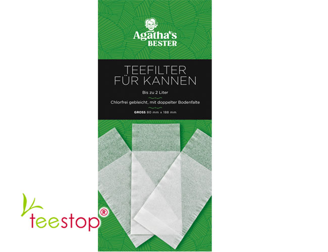 Teefilter Kannenfilter Größe L 100 Stück
